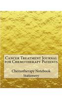 Cancer Treatment Journal for Chemotherapy Patients