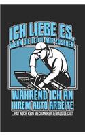 Bitte Bei Arbeit Zusehen: Notizbuch Für Mechaniker Kfz-Mechatroniker-In Schrauber-In