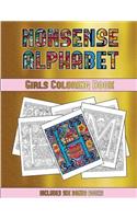 Girls Coloring Book (Nonsense Alphabet)