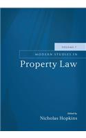 Modern Studies in Property Law - Volume 7