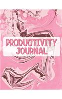 Productivity Journal: Time Management Journal Agenda Daily Goal Setting Weekly Daily Student Academic Planning Daily Planner Growth Tracker Workbook