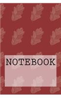 Notebook: Leaf in Berry Pink, Rydal Water, Lake District. Dotted (6 X 9): Dotted Paper Notebook: Leaf in Berry Pink, Rydal Water, Lake District. Dotted (6 X 9): Dotted Paper Notebook