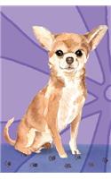 Journal Notebook For Dog Lovers, Chihuahua Sitting Pretty 5: 162 Lined and Numbered Pages With Index For Journaling, Writing, Planning and Doodling, For Women, Men, Kids, Easy To Carry Size.(5 Wagworthy Lined Series 2)