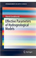 Effective Parameters of Hydrogeological Models