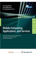 Mobile Computing, Applications, and Services