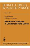 Electronic Excitations in Condensed Rare Gases