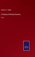 A History of Christian Doctrine
