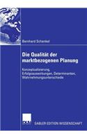 Die Qualität Der Marktbezogenen Planung