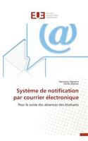 Système de Notification Par Courrier Électronique