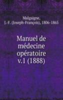 Manuel de medecine operatoire