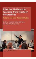 Effective Mathematics Teaching from Teachers' Perspectives