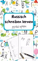 Russisch schreiben lernen- Fur Kinder