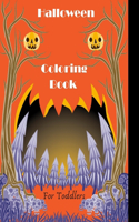 Halloween Coloring Book For Toddlers