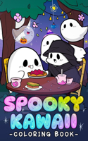 Spooky Kawaii Coloring Book