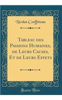 Tableau des Passions Humaines, de Leurs Causes, Et de Leurs Effets (Classic Reprint)