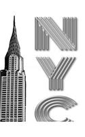Chrysler Building NYC Writing Drawing Journal: NYC Chrysler drawing Journal