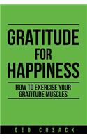 Gratitude for Happiness