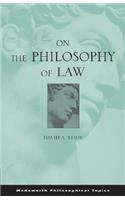 On the Philosophy of Law
