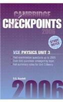 Cambridge Checkpoints Vce Physics Unit 3 2006