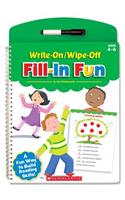 Write-On/Wipe-Off Fill-In Fun