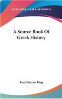 Source Book Of Greek History