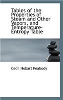 Tables of the Properties of Steam and Other Vapors, and Temperature-Entropy Table
