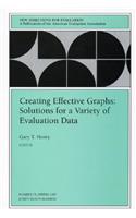 Creating Effective Graphs: Solutions for a Variety of Evaluation Data: New Directions for Evaluation, Number 73