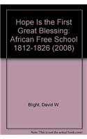 Hope Is the First Great Blessing: Africa