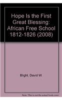 Hope Is the First Great Blessing: Africa