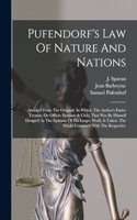 Pufendorf's Law Of Nature And Nations