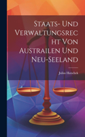 Staats- und Verwaltungsrecht von Austrailen und Neu-seeland