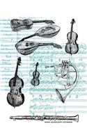 Music Manuscript Notebook