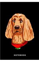 Notebook: Cocker Spaniel Dog