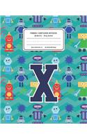 Primary Composition Notebook Grades K-2 Story Journal X