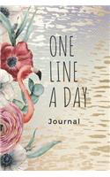 One Line A Day Journal