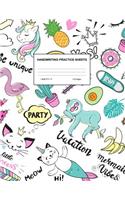 Handwriting Practice Sheets