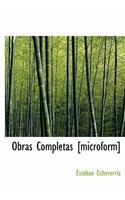 Obras Completas [microform]
