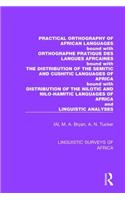 Practical Orthography of African Languages