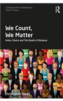 We Count, We Matter