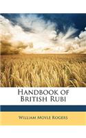 Handbook of British Rubi