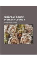 European Police Systems Volume 3