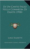 Di Un Canto Falso Nella Commedia Di Dante (1908)