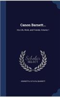 Canon Barnett...