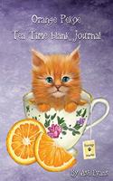 Orange Pekoe Tea Time blank journal