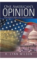 One American's Opinion