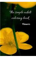 The Simple Adult Coloring Book