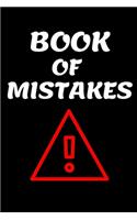 Book of Mistakes