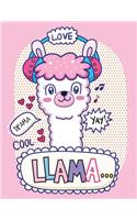 Cool Llama: lined Llama notebook / alpaca notebook with llamas inside! Llama gift for women, alpaca gift for women, you are ... birthday journal, llama gifts fo