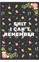 Shit I Can't Remember