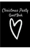 Christmas Party Guest Book